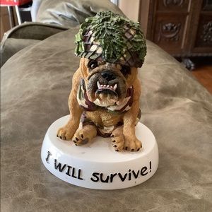 Zelda Collectable Military Dog 2003